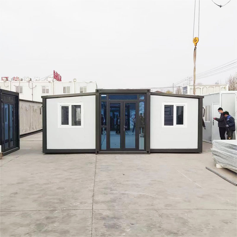 Casă de containere pliabilă extensibilă